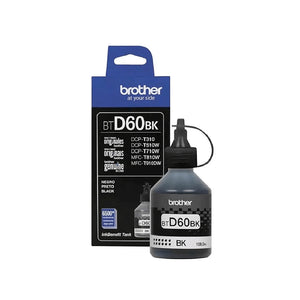 Refil de Tinta Brother BT D60 BK Preto
