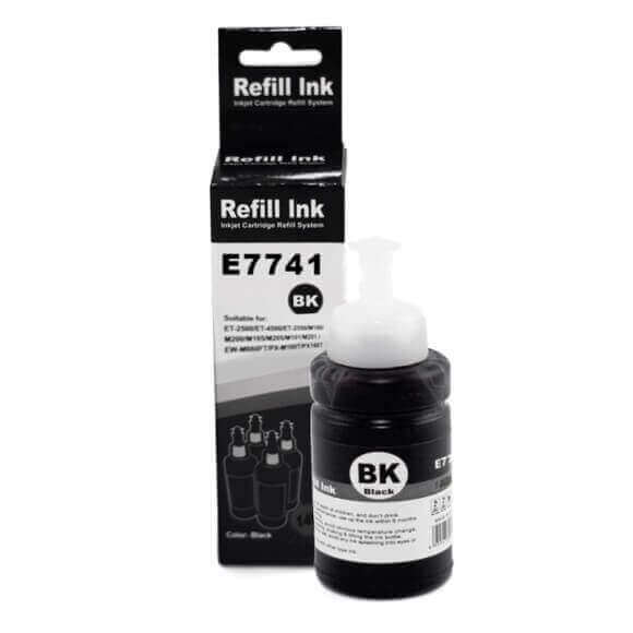 Compatível Refil de Tinta p/ Epson 774 T774120 Preta 140ml Chinamate