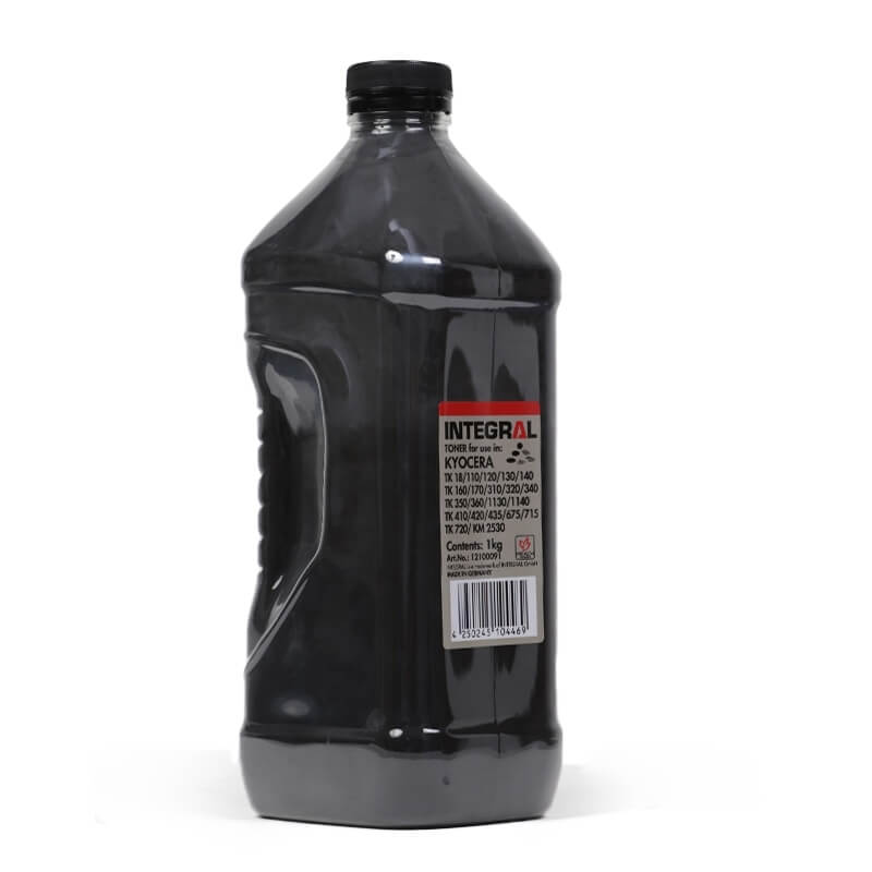 Refil Toner Kyocera TK130 TK140 TK160 TK170 Preto Integral 1 Kg