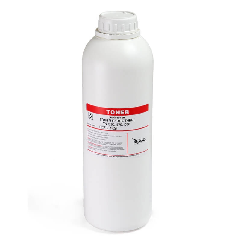 Refil para Toner Brother TN 350 570 580 1KG Lotus Compatível