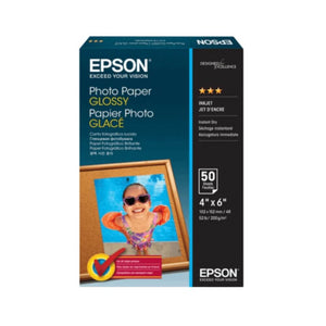Papel Fotográfico Epson 10x15 cm para PictureMate PM-525 - CartuchoNet
