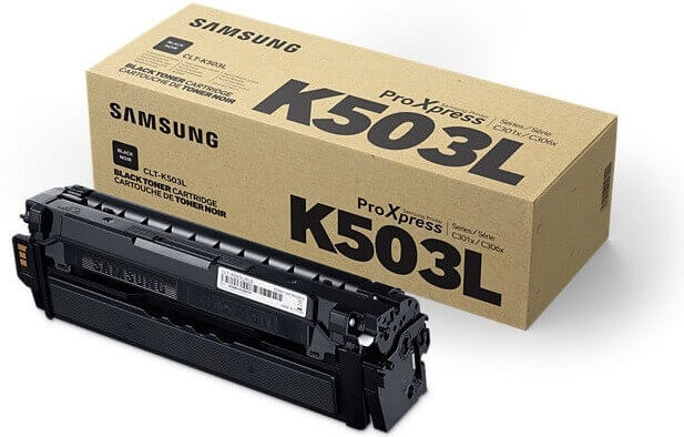 Toner Samsung CLT-K503L Preto Alto Rendimento - CartuchoNet
