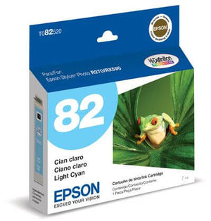 Cartucho Tinta Epson 82 82N T082520 Ciano Claro - CartuchoNet