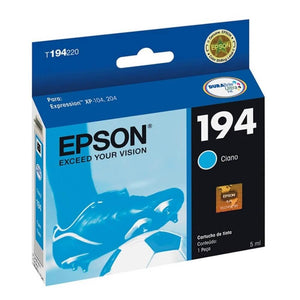Cartucho de Tinta Epson 194 T194220 Ciano Durabrite Ultra - CartuchoNet
