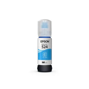 Garrafa de tinta Epson T524 T524220AL Ciano 70ml para L15150 L15160 L6490 - CartuchoNet
