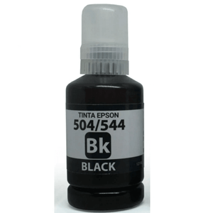 Compatível Refil de Tinta p/ Epson T544 T544120 Preto 65ml G&G