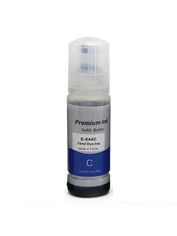 Compatível Refil de Tinta Kora p/Epson T544 Ciano 70ml 