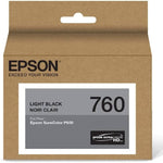 Cartucho de Tinta Epson T760720 UltraChrome HD Cinza 26ml p/ P600 - CartuchoNet