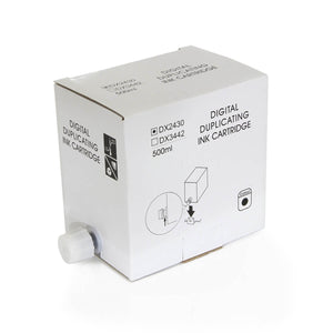 Tinta Compatível p/ Duplicadora Ricoh DX2430 500ml Preto CopyPrinter Und - CartuchoNet