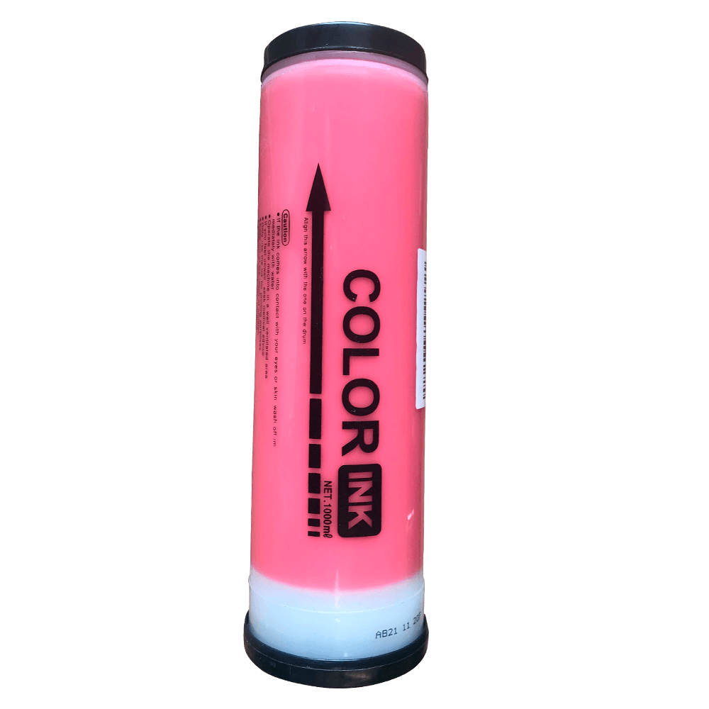 Tinta compatível CopyPrinter para Duplicador digital tipo Z-Type Vermelho 1000ml - CartuchoNet
