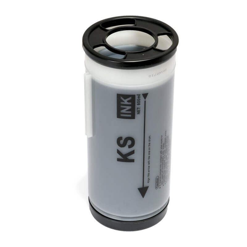 Tinta Compatível p/ Duplicador RISO 800ml Vermelho KS500 KS600 KS800 CopyPrinter Unid. - CartuchoNet