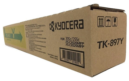 Toner Kyocera TK 897Y Amarelo