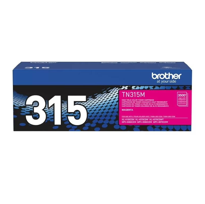 Cartucho Toner Brother TN-315M Magenta - CartuchoNet