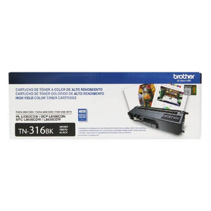 Toner Brother TN-316BK Preto - CartuchoNet