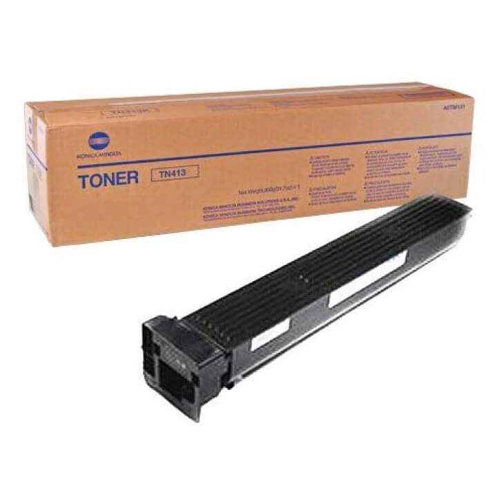 Toner Konica Minolta TN-413K A0TM131 Preto para Bizhub C452 - CartuchoNet
