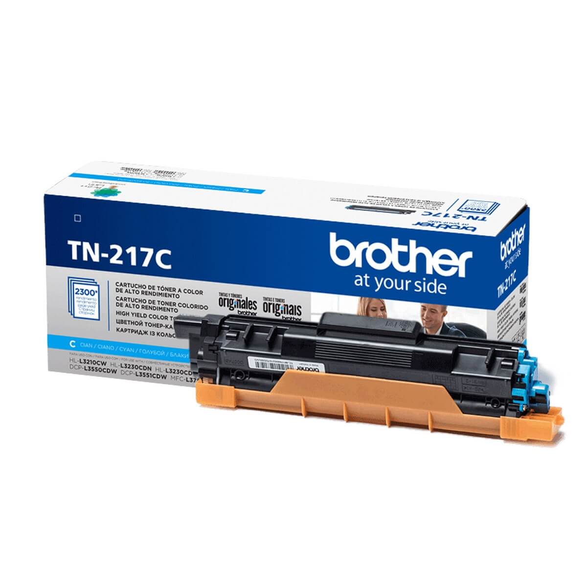 Toner Brother TN-217C Ciano - CartuchoNet