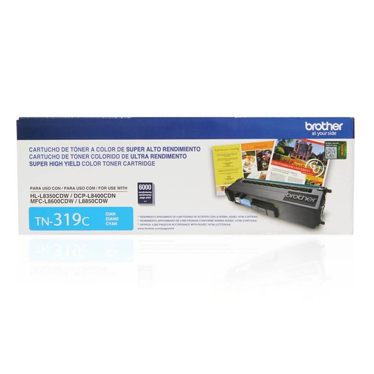 Toner Brother TN-319C Ciano Ultra Rendimento