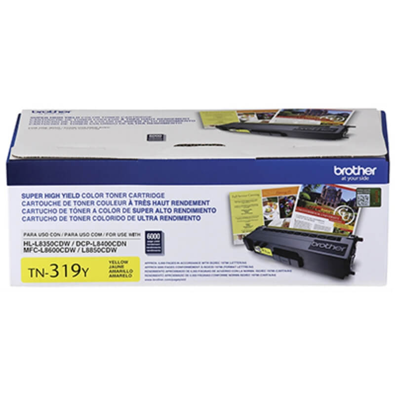 Toner Brother TN-319Y Amarelo Ultra Rendimento - CartuchoNet