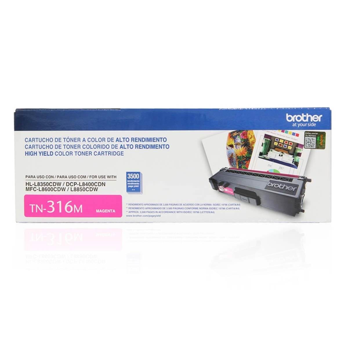 Toner Brother TN 316M Magenta - CartuchoNet