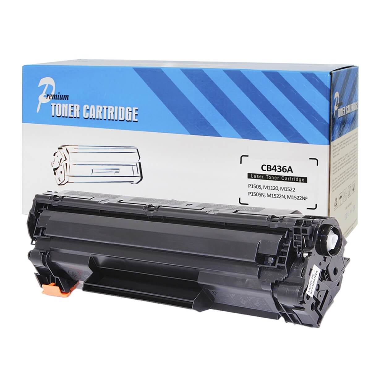 Toner HP CB436A 36A CB436AB 36A M1120MFP M1522MFP P1505 Premium