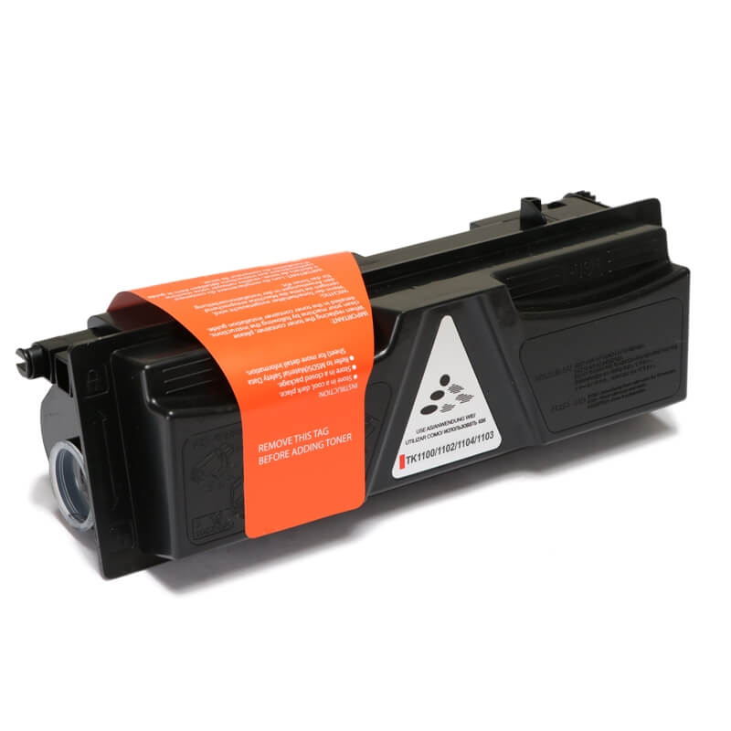 Toner Compatível Zeus TK 1102 Preto p/ Kyocera 7.8K - CartuchoNet