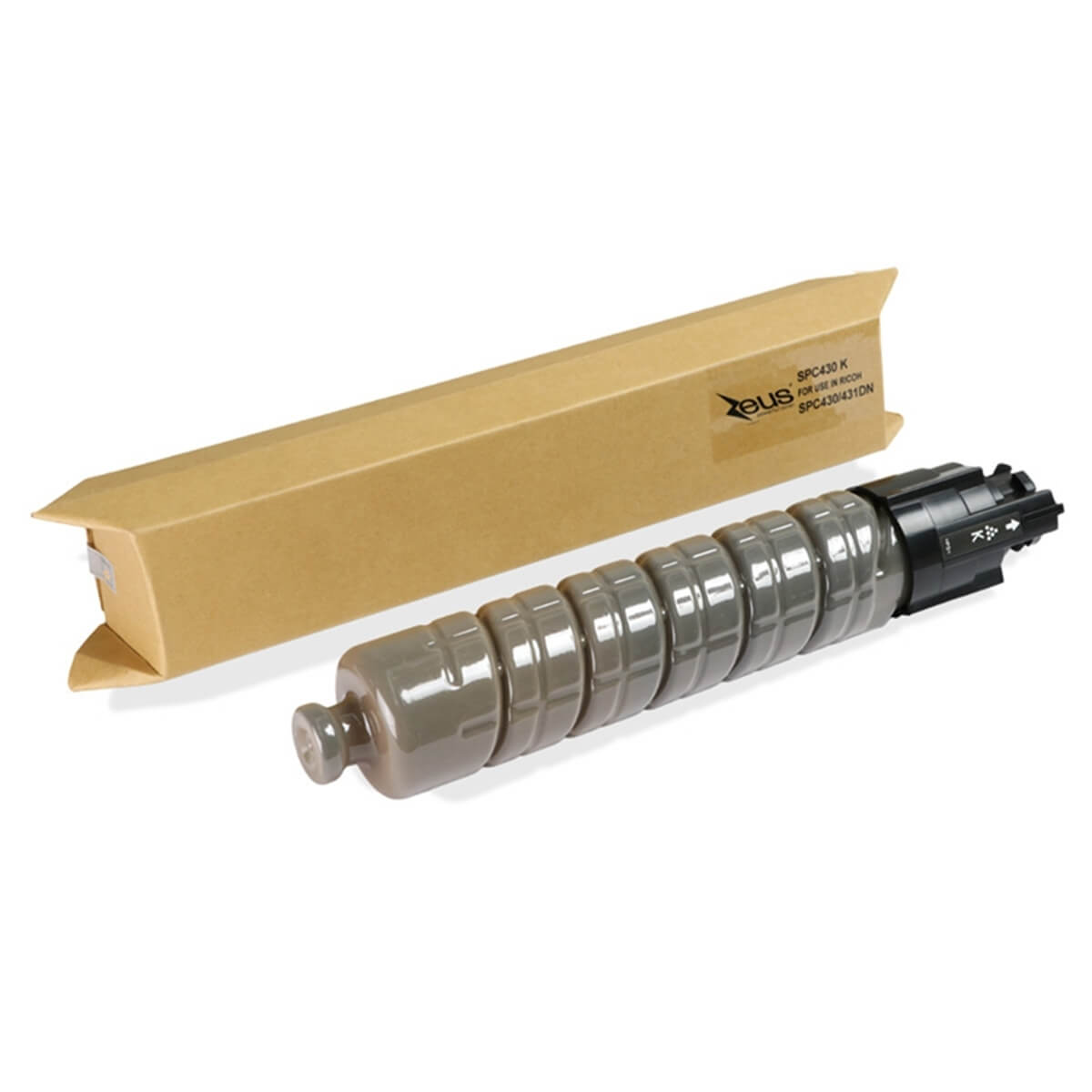 Toner SPC 430 Preto p Ricoh Aficio SPC430 SPC431DN 430 431 Zeus 18.5k