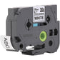 Fita Industrial Brother TZE-S241 18mm Preto/Branco