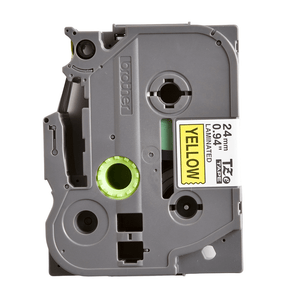 Fita Brother TZe-651 24mm Preto/Amarelo - CartuchoNet