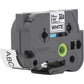 Fita Brother TZe-FX251 24mm Preto/Branco - CartuchoNet