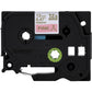 Fita Brother TZE-RE34 12mm Ouro sobre Cetim Rosa - CartuchoNet