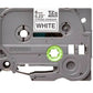 Fita Brother TZE-S211 6mm Preto/Branco