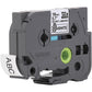 Fita Brother TZ-SE4 (TZe-SE4) 18mm Preto/Branco - CartuchoNet