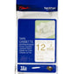Fita Brother TZE-R234 12mm Ouro sobre Cetim Branco