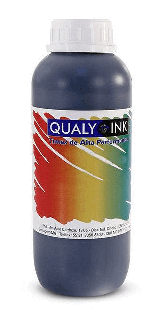 Tinta Universal para Bulk Ink Preto Qualy Ink 100G