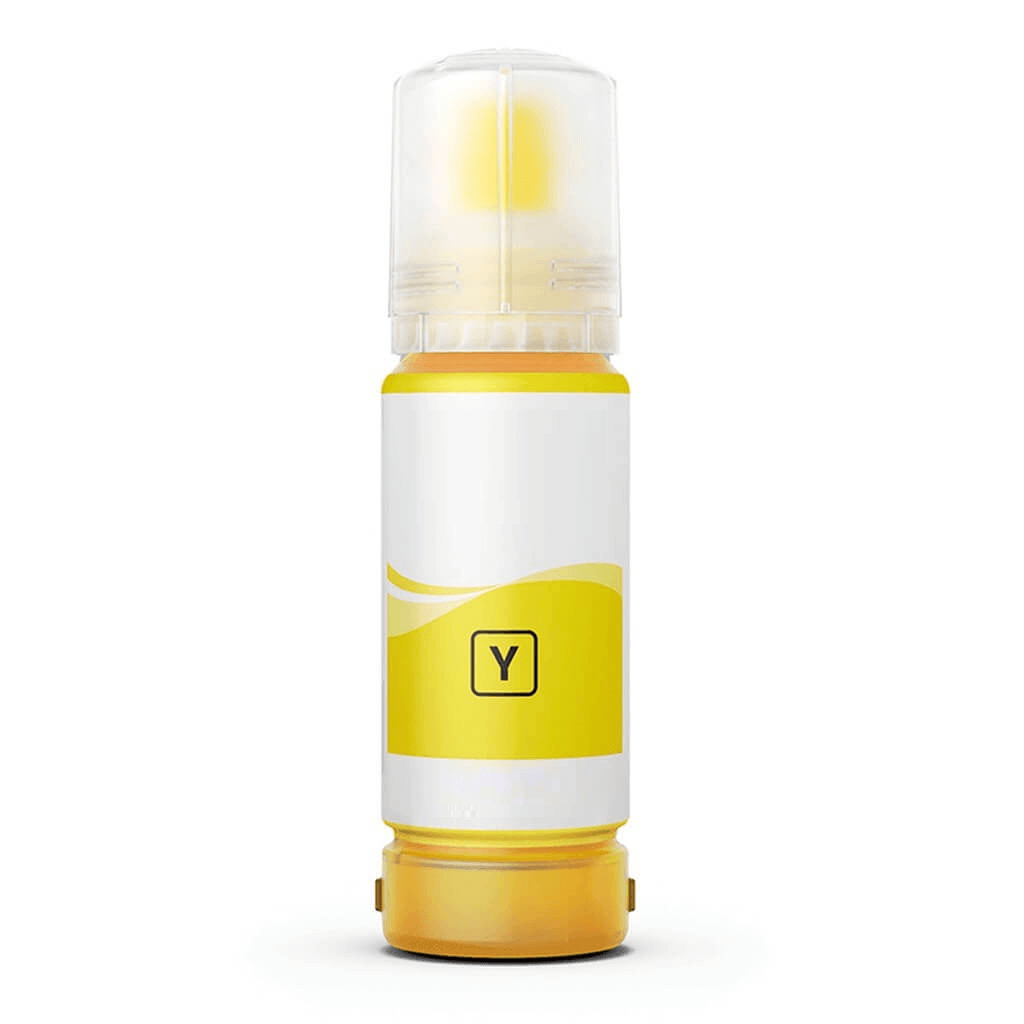 Compatível Refil de Tinta p/ Epson T555 T555420 Amarelo para L8180 70ml G&G